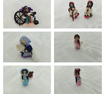 Handmade polymer clay souvenirs